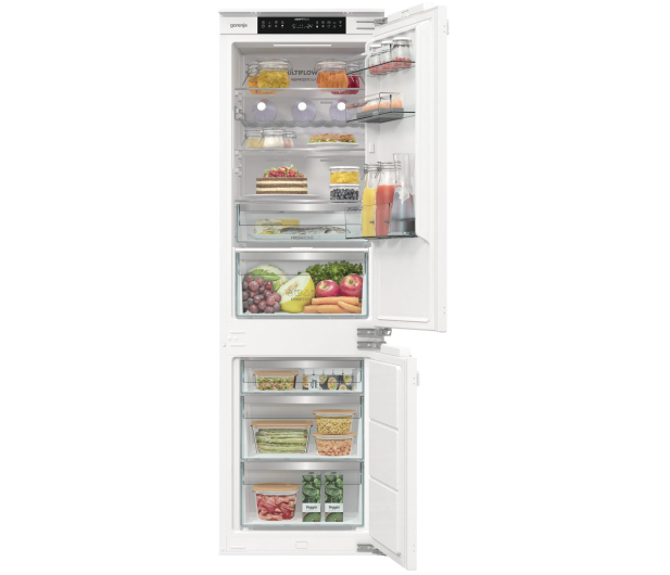 Lodówka do zabudowy Gorenje NRKI517E62WF No Frost 177,2cm 35dB Zawiasy Nożycowe WiFi 252L - 1327477 - zdjęcie 3